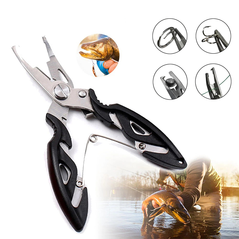 Fishing Hook Remover - أداة صيد متعددة الوظائف: كماشة منحنية