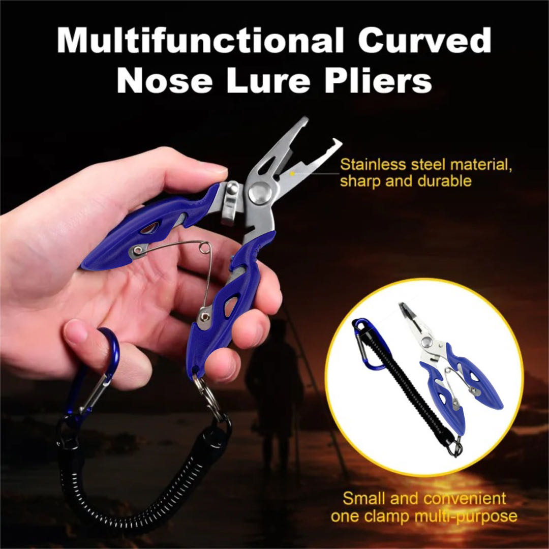 كماشة فرعية للطريق منحنية متعد - مراجعة Fishing Hook Remover وسعره