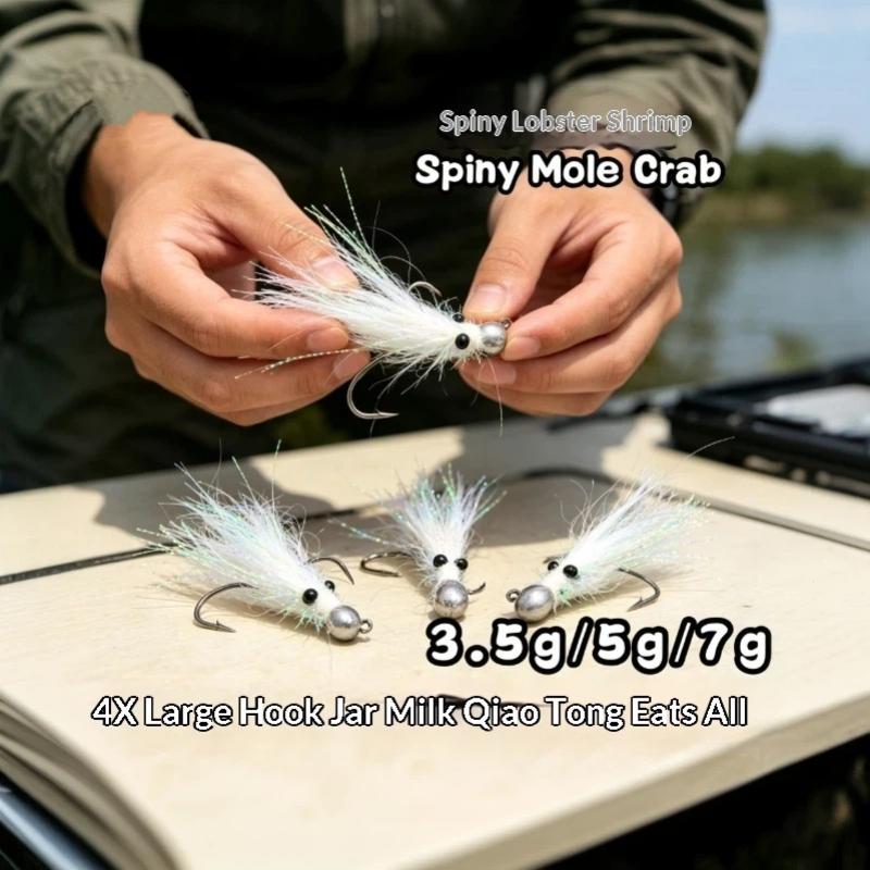 طُعم صيد على شكل سرطان البحر ا - مراجعة Fishing Hook Assortment وسعره